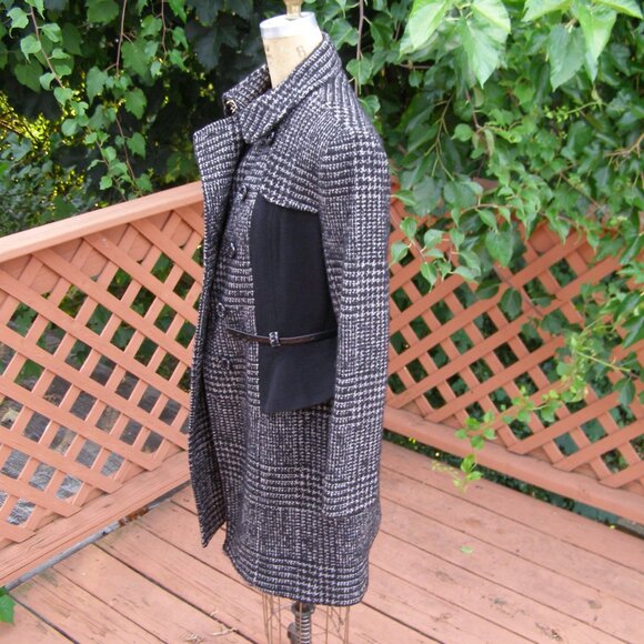 size 8/M Betsey Johnson Wool Blend Dress Coat w/Belt - Picture 7 of 16